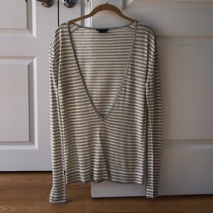 Theory V neck top